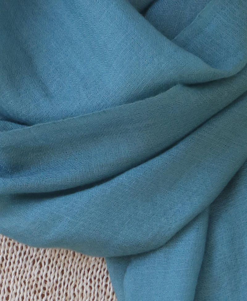 Cerulean Blue Shawl