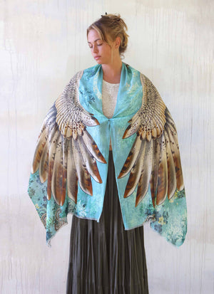 New Moon Owl Scarf