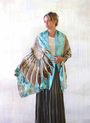 New Moon Owl Scarf