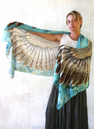 New Moon Owl Scarf