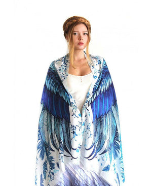 Blue Wings Scarf