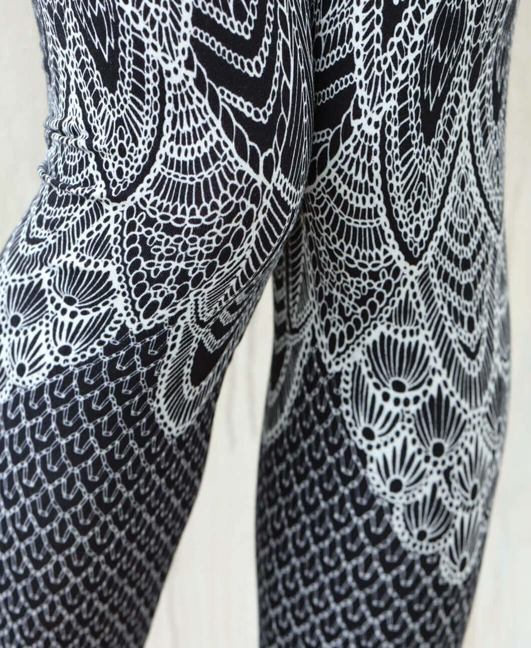 Beautiful new arrival net cut black leggings -SHIKHA001BL – www.soosi.co.in