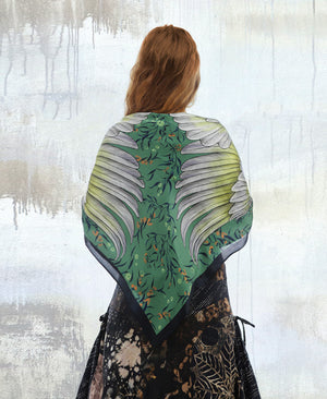 White Cockatoo Scarf