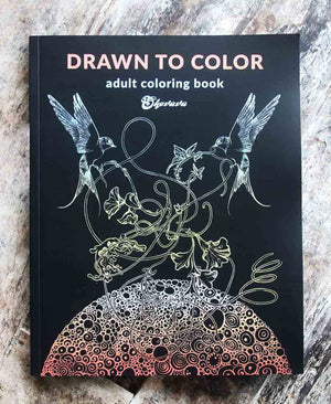Adult Colouring Art Book