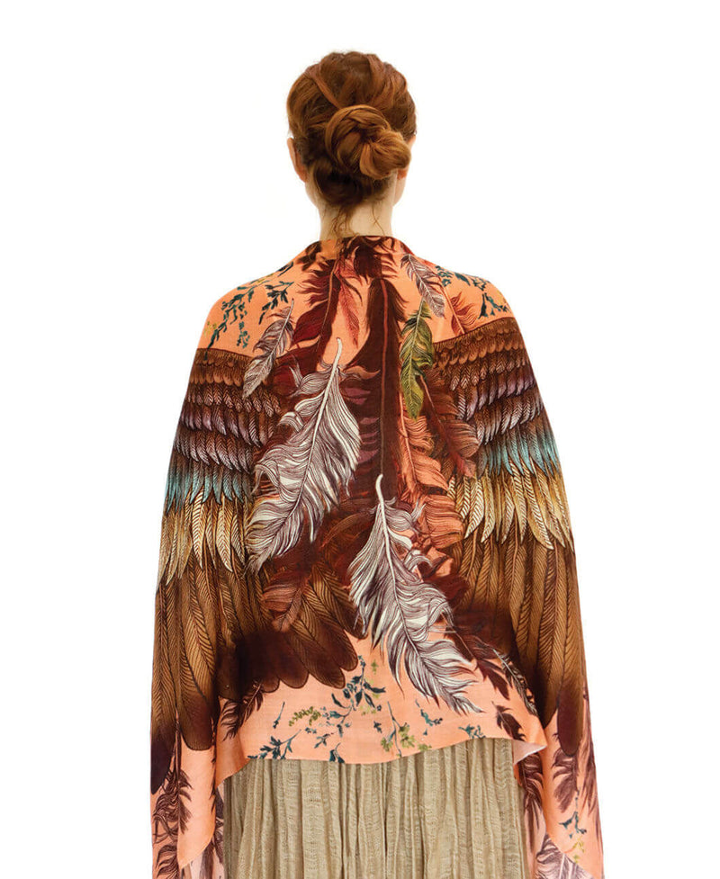 SAFFRON WINGS SCARF – shovava
