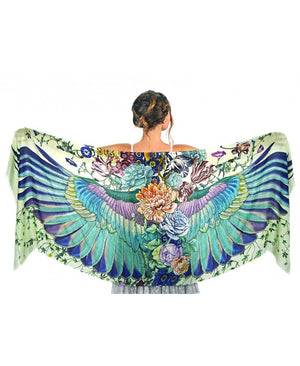 Sublime Floral Winged Scarf
